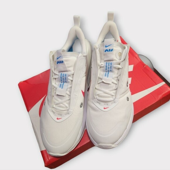 Nike Air Max Up Sneakers in White/Siren Red 9 - Picture 4 of 6